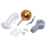 Aluminum 20FT In-Ground Flagpole Set - Image 2