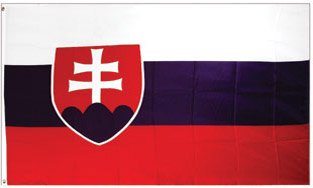 Slovakia 2x3' Poly Flag