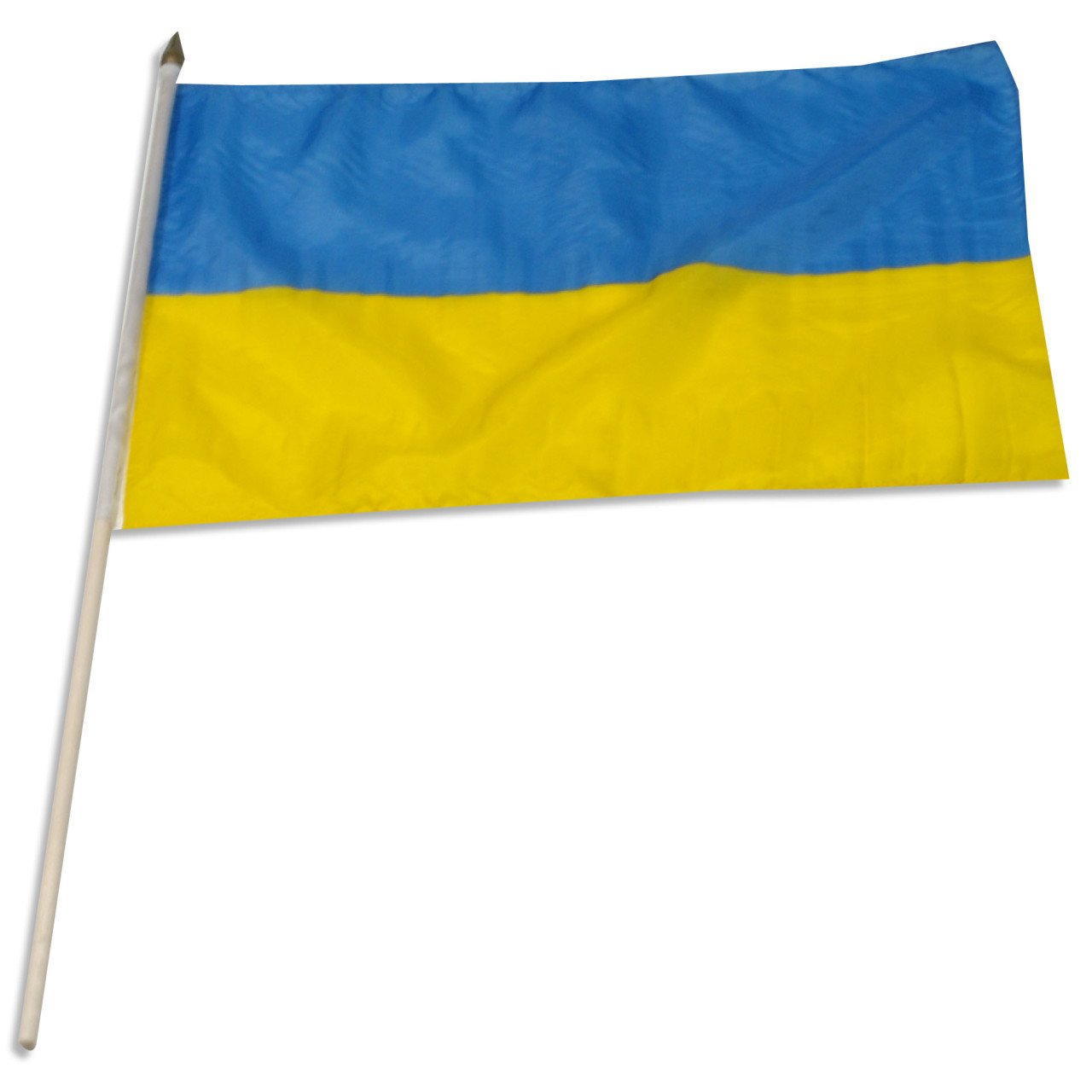 Ukraine 12X18 inch Handheld Stick Flag