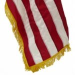 American 4 1/3' X 5 1/2" Nylon Fringed, American Flag Fringed 4 1/3' X 5 1/2", 4 1/3' X 5 1/2" U.S. Flag Pole Sleeve and Fringe, Indoor American 4 1/3' X 5 1/2" Nylon Flag Fringed, Indoor American Nylon Flag with Fringe, Indoors U.S. Flag Pole Sleeve and Fringe