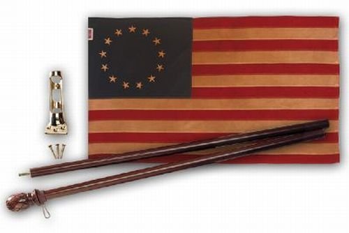 Heritage 13-Star Flagpole Kit