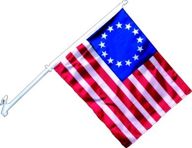 Betsy Ross Car Flag