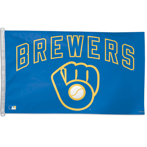 Milwaukee Brewers Retro Flag