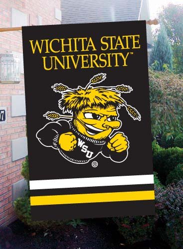 Wichita State Double Sided Banner 44"x28"