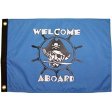 Sea Pirate 12"X18" Nylon D/S