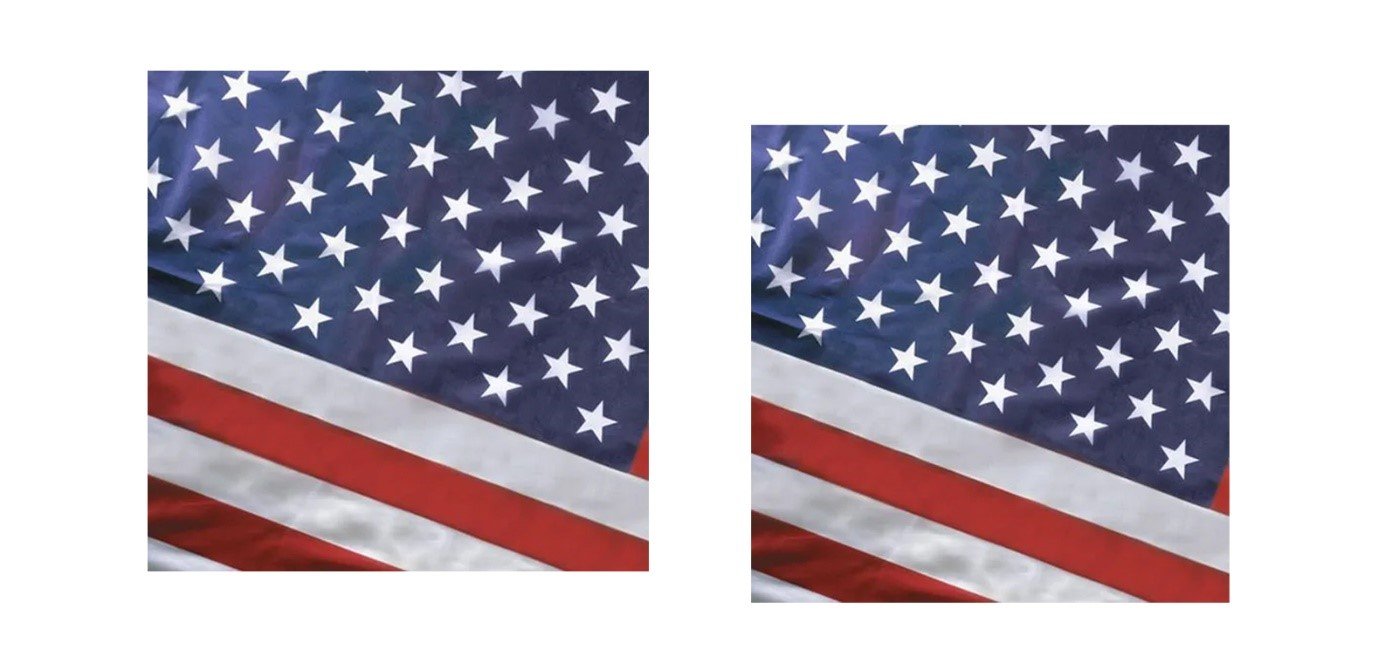 American Koralex flags